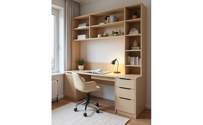 Bàn trang điểm kết hợp bàn làm việc 3