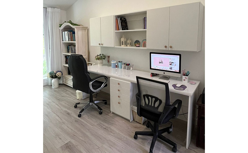 Bàn trang điểm kết hợp bàn làm việc 8
