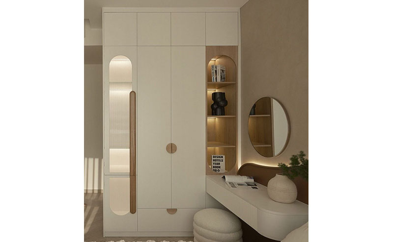 Bàn trang điểm kết hợp tủ quần áo 12