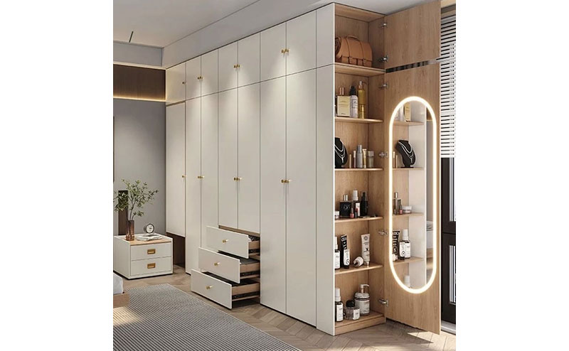 Bàn trang điểm kết hợp tủ quần áo 13