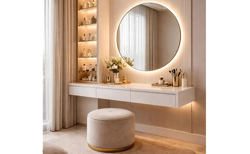 Bàn trang điểm treo tường 17