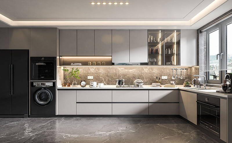 Tủ bếp chữ L 51