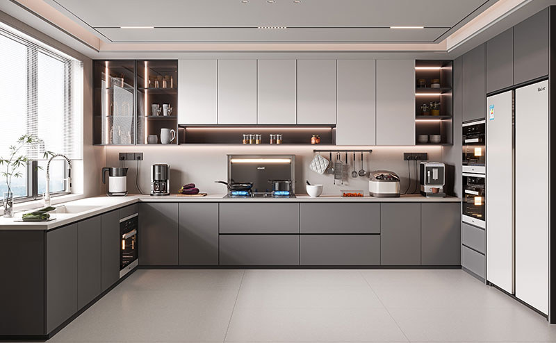 Tủ bếp chữ L 53