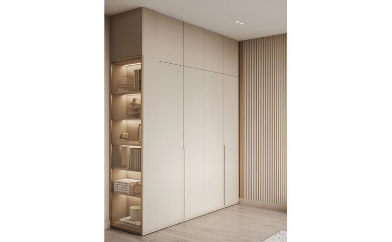 Tủ quần áo chữ L 5