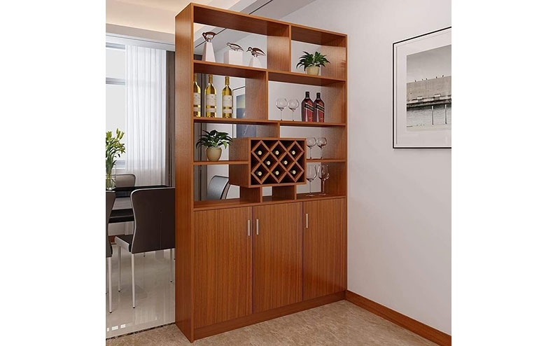 Tủ vách ngăn kết hợp tủ rượu 1
